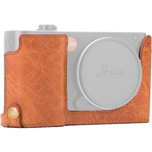 MegaGear Ever Ready Leather Half-Bottom Camera Case for Leica TL2, TL
