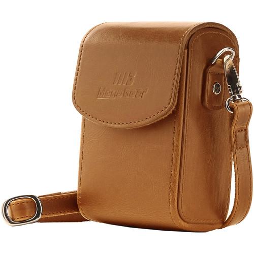 MegaGear Leather Camera Case with Strap for Panasonic Lumix ZS200, TZ200, Leica C-Lux