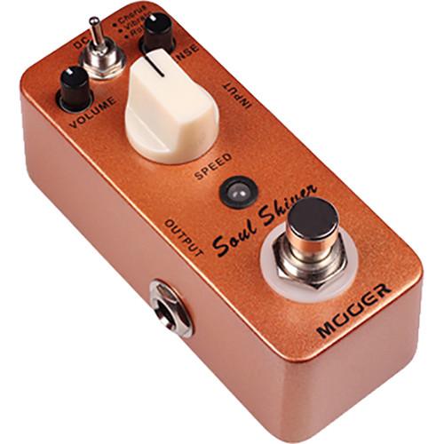 MOOER Micro Series Soul Shiver Chorus Vibrato Rotary Guitar Effects Pedal