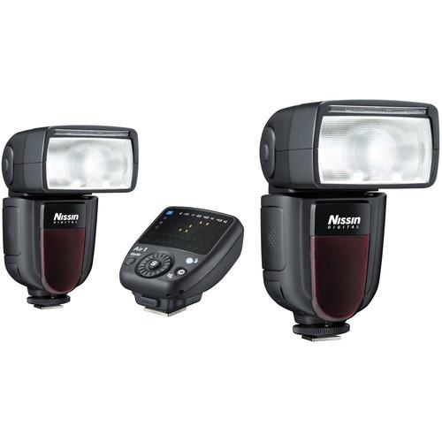 Nissin Di700A Two Flash Kit with Air 1 Commander for Canon Cameras