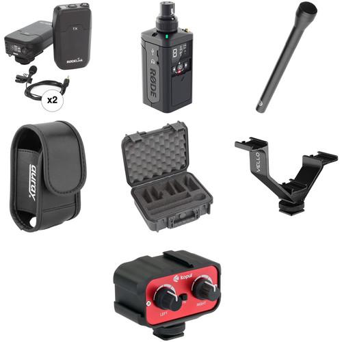 Rode RODELink 2-Person Digital Camera-Mount Wireless Combo Microphone System Kit