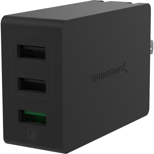 Sabrent 3-Port USB Rapid Wall Charger