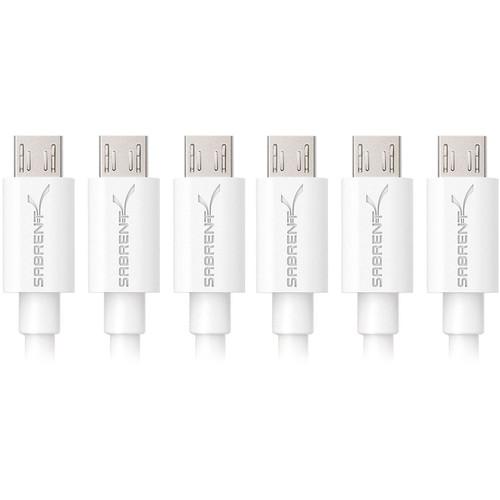 Sabrent USB 2.0 Type-A Male to Micro-B Male Cable