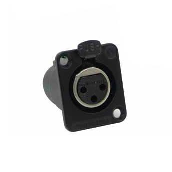 Switchcraft DE Series 7-Pin XLR Female Panel Mount Connector