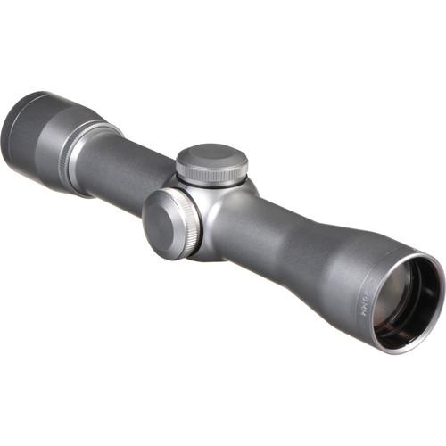 Weaver 2x28 Pistol Classic Handgun Series Waterproof & Fogproof Riflescope with Dual-X Reticle - Silver