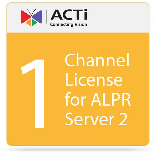 ACTi 1-Channel License for ALPR Server 2