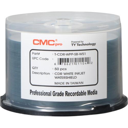 CMC Pro CD-R 48x White WaterShield
