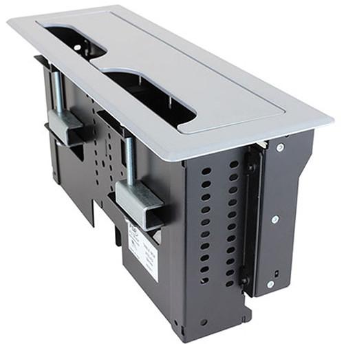 FSR Rectangular Table Box for 2 T6 Large Brackets Up to 8 TBRT Cable Retractors