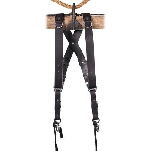 HoldFast Gear Money Maker 2-Camera Leather Harness