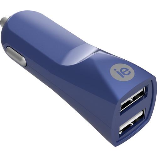 iEssentials 3.4A Dual Port USB Type-A Car Charger