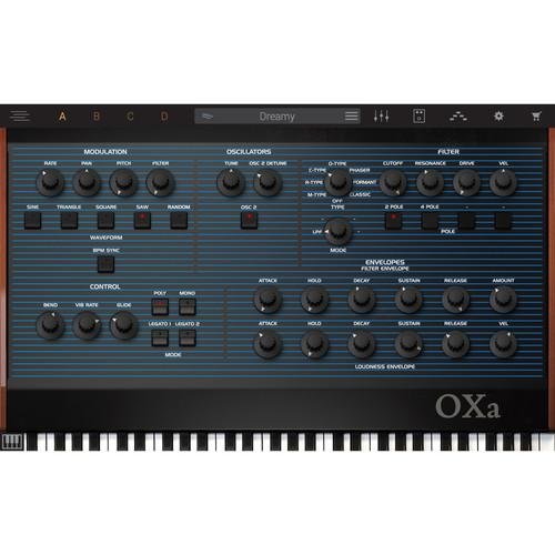 IK Multimedia Syntronik OXa - Virtual Synthesizer Plug-In