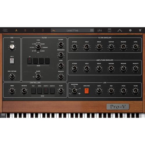 IK Multimedia Syntronik Pro-V - Virtual Synthesizer Plug-In