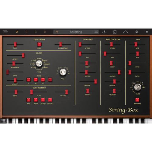IK Multimedia Syntronik String Box - Virtual Synthesizer Plug-In