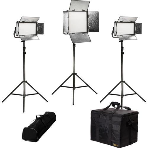 ikan Rayden Daylight 3-Point LED Light Kit with 1 x RW10 and 2 x RW5