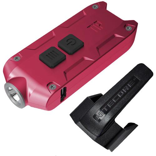 Nitecore TIP 2017 Rechargeable Metal Keyring Flashlight