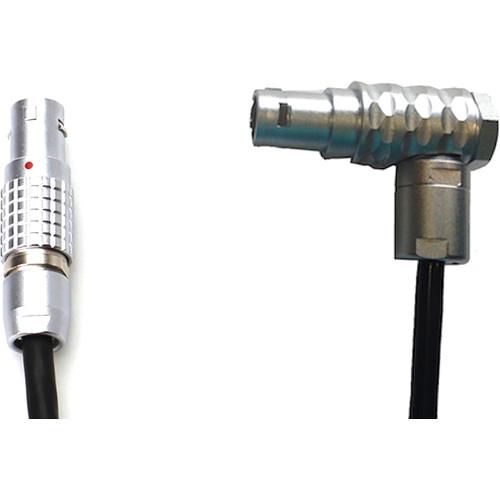 Transvideo Mini LEMO 5-Pin to LEMO 6-Pin Right Angle Cable for StarliteHD5-ARRI