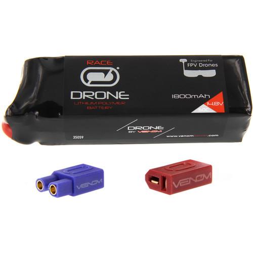 Venom Group 50C 1800mAh 4S 14.8V FPV Drone Racing LiPo Battery