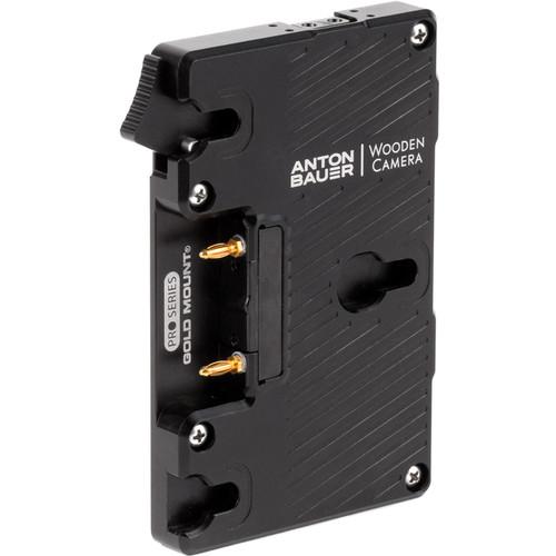 Wooden Camera Pro Gold Mount Battery Plate with 3 x D-Taps