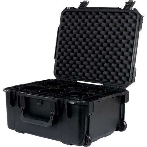 American DJ Wheeled Element PC6 Case for Six ADJ Par Fixtures