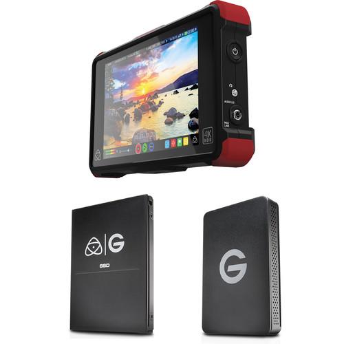 Atomos Ninja Flame with 256GB G-Technology SSD Kit
