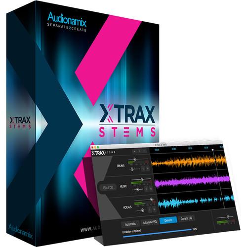 AUDIONAMIX XTRAX STEMS - Stem Creator Software