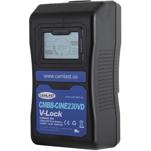 CAMLAST 230Wh 14.8V V-Mount Battery for Cine-Style Cameras
