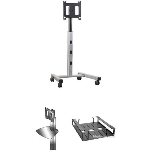 ClaryIcon Mobile Cart for Up to 70" Display