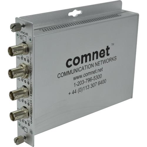 COMNET Multimode 4-Channel Video with 4-Channel Contact Closure Receiver