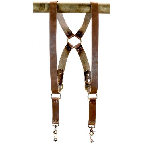 Funk Plus Water Buffalo Leather Ring Back Harness with 1.5" Wide Straps