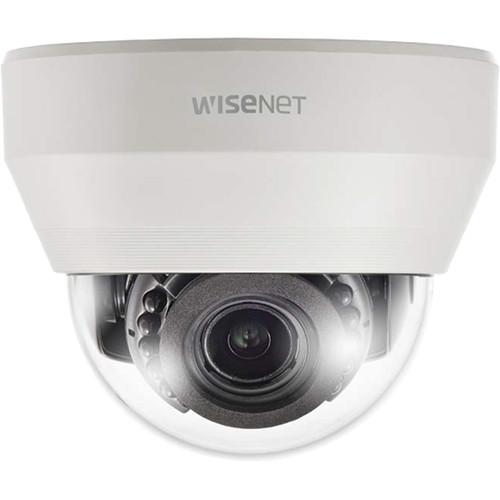 Hanwha Techwin WiseNet HD 2MP Analog HD Outdoor Dome Camera with Night Vision & Motorized Varifocal