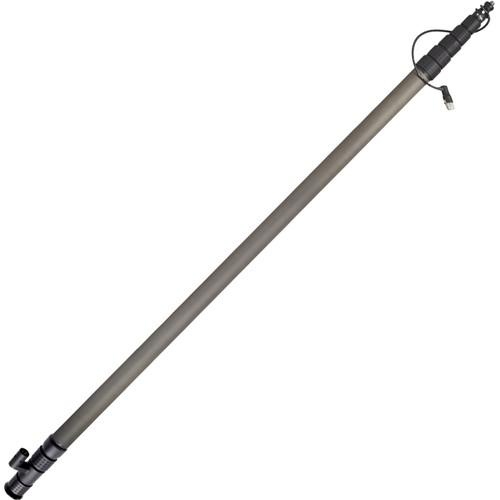 K-Tek K230TA2B Klassic Traveler Graphite Boompole with Sidekick Transmitter Module
