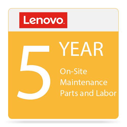Lenovo 5-Year Onsite Warranty Extension with Maintenance & Parts & Labor