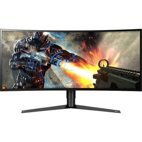 LG UltraGear 34GK950G-B 34" 21:9 Curved G-Sync IPS Gaming Monitor