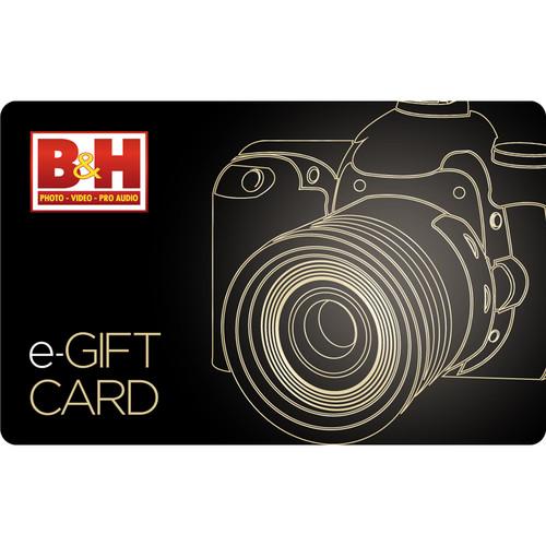 Photo Video $110 E-Gift Card, Photo, Video, $110, E-Gift, Card