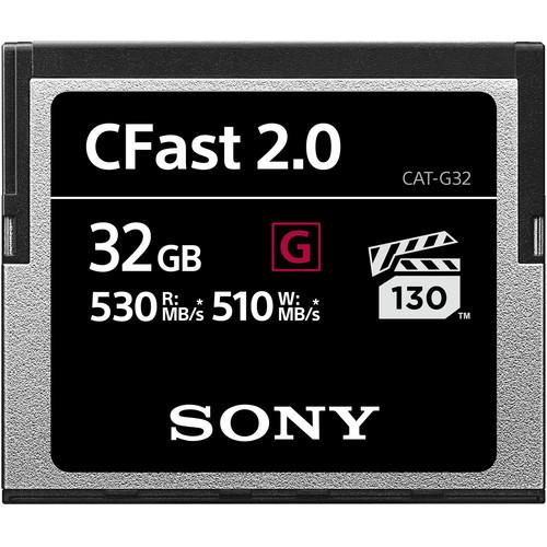 Sony 32GB CFast 2.0 G Series Memory Card