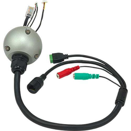 ACTi Back Cover with Pre-Installed Network Cable for D4xA, E4xB & E47