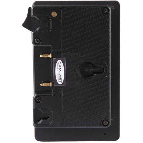 CAMLAST Gold Mount Plate to V-Mount Battery Adapter with D-Tap