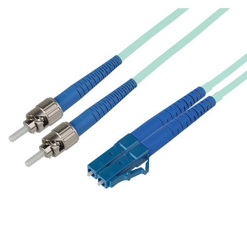 Camplex Duplex ST to Duplex LC Multimode Fiber Optic Patch Cable
