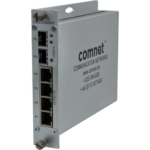 COMNET 10 100 1000 MB s Drop Insert Repeat Gigabit Uplink Switch
