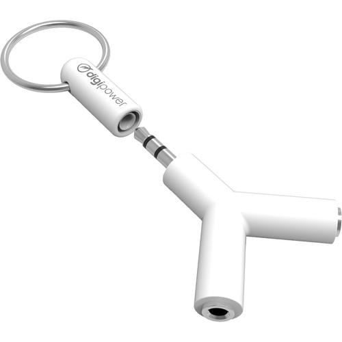 DigiPower 2-Way Headphone Splitter