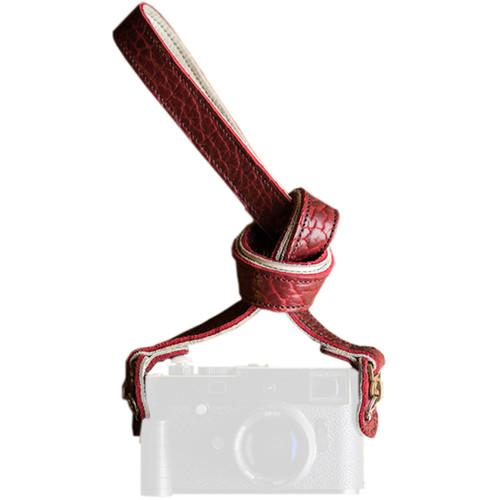 HoldFast Gear 46" Maven Classic American Bison Leather Camera Strap with Hooks & Pads