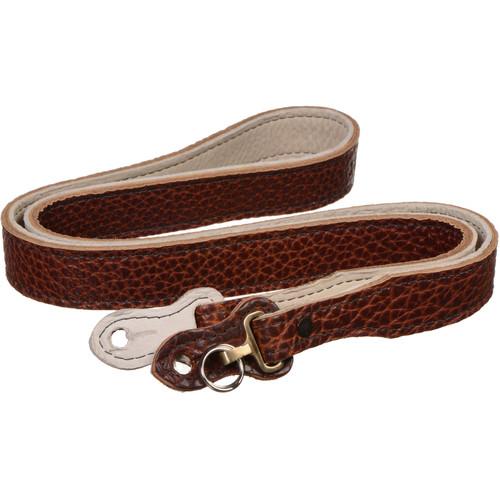 HoldFast Gear 46" Maven Classic American Bison Leather Camera Strap with Hooks & Pads