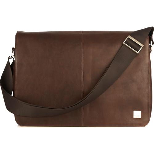 KNOMO USA Bungo Expandable Messenger Bag for 15.6" Laptop