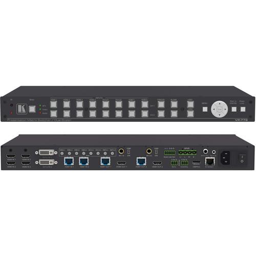 Kramer 8-Input Presentation Matrix Switcher Scaler with Seamless Video Cuts and 4K30 Output Support