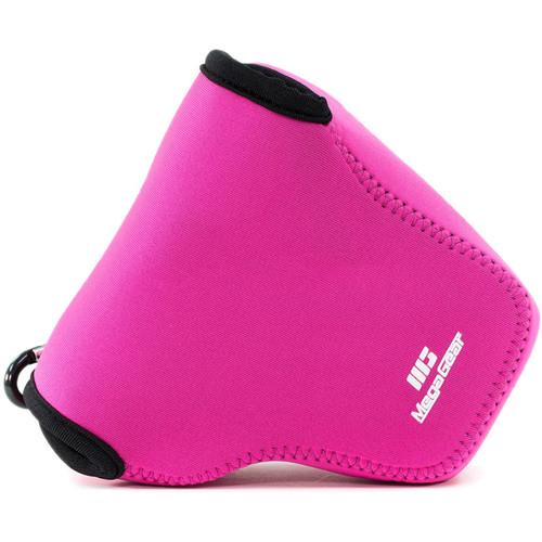 MegaGear Ultra-Light Neoprene Camera Case with Carabiner for Canon PowerShot G3 X