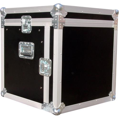 Pro Cases 12U Mixer 12U Combo Rack with Casters