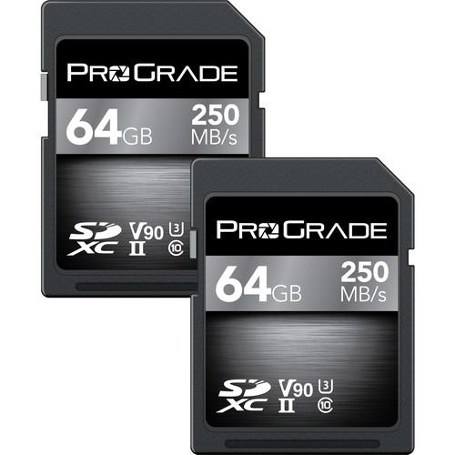 ProGrade Digital 64GB UHS-II SDXC Memory Card