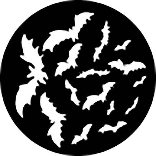 Rosco Standard Steel Gobo #76582, Bat Breakup