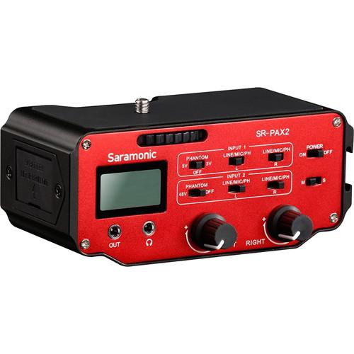 Saramonic SR-PAX2 Active 2-Channel Audio Adapter