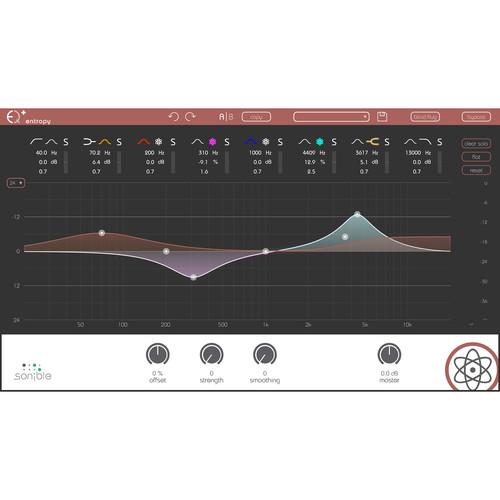 Sonible Entropy: EQ - Transient-Shaping Software